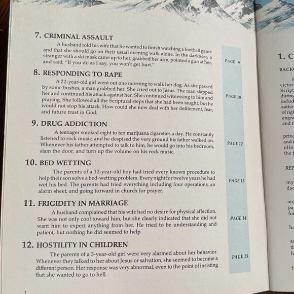 Institute in Basic Youth Conflicts Concurring Impossible Mountains Book 1983 u - Picture 4 of 4